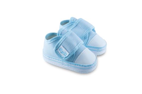 Zapatilla de Bebé de Corderoy Celeste